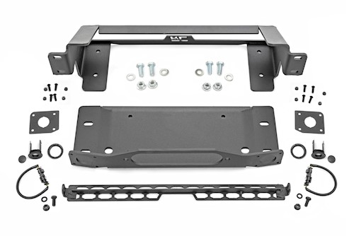 Rough Country High Winch Mount All Models for Ford Bronco 4WD 2021-2022 51066 LARGE