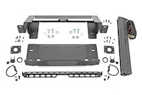 Rough Country Winch Mount All Models 20" Black Single LED for Ford Bronco 21-22 MAIN