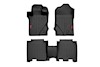 Rough Country Floor Mats FR & RR FR Buckets for Ford Bronco 4-Door 2021-2022 THUMBNAIL