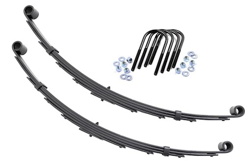 Rough Country Front Leaf Springs 6" Lift Pair GMC C15/K15 Truck 73-87 Suburban LARGE