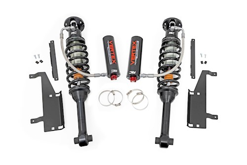 Rough Country Vertex 2.5 Adjustable Coilovers Rear 7" for Ford Bronco 2021-2023 LARGE