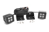 Rough Country Can-Am Defender Rear Facing 2" Black-Series LED Kit 16-20 Defender MAIN