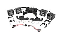 Rough Country Chevrolet LED Fog Light Kit | Black Series 07-13 Silverado 1500 MAIN