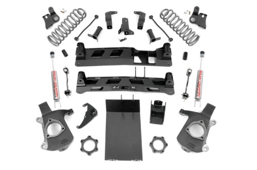 Chevrolet Avalanche 6" Non-Torsion Drop Suspension Lift Kit 4WD 2000-2006 LARGE