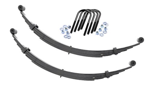 Rough Country Front Leaf Springs 2.5" Lift Pair International Scout II 71-80 LARGE