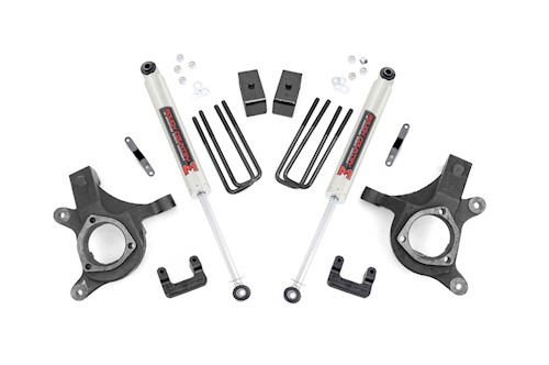 Rough Country 5" Lift Kit M1 Chevy Silverado & GMC Sierra 1500 2WD 07-13 10840 LARGE