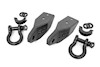 Rough Country For Toyota Tow Hook to Shackle Kit w/ D-Rings 07-20 Tundra RS153 THUMBNAIL