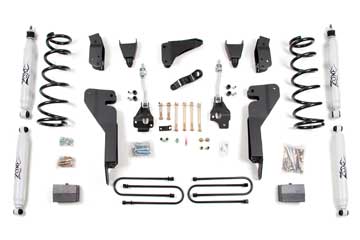 Fat Bob's Garage, Zone Offroad part #D26/D27/D28/D29, Dodge Ram 6" Suspension Lift Kit 4WD 2003-2007 MAIN
