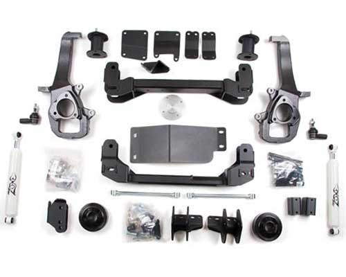 Fat Bob's Garage, Zone Offroad, Dodge 1/2 Ton Pickup 4" Suspension System 4WD 2013-2016 LARGE