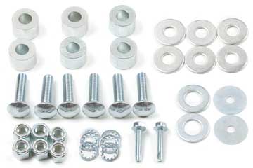 Fat Bob's Garage, Zone Offroad part #D5801, Dodge Ram 2500/3500 Front Bumper Spacer Kit 2003-2013 MAIN