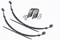 Rough Country Rear Leaf Springs 4" Lift Pair For Ford Super Duty 4WD 1999-2004 MAIN