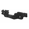 Fat Bob's Garage, Rugged Ridge, Part #DMC-12950.22, Rear Blk Floor Liner 1976-1995 Jeep CJ7 CJ8/YJ W/Jeep Logo THUMBNAIL