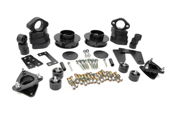 Fat Bob's Garage, Rough Country Part #352, Dodge 1500 2.5" Suspension/1.25" Body Lift Combo 4WD 2009-2011 THUMBNAIL