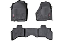 Rough Country Heavy Duty Floor Mats [Front/Rear] - 02-08 for RAM 1500 Quad Cab MAIN