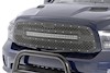Rough Country Mesh Grille w/30in Dual Row Black Series LED 13-18 for RAM 1500 THUMBNAIL