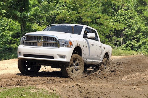 Rough Country 6in Suspension Lift Kit | Lifted Struts 09-11 for RAM 1500 4WD LARGE