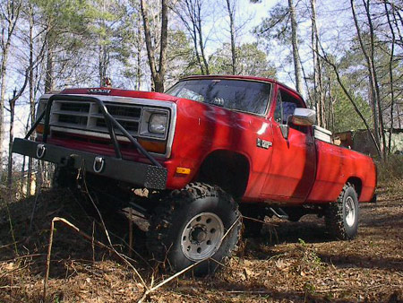 Fat Bob's Garage, Rough Country Part #310H, Dodge W100/W200/W300 4" Suspension Kit 1978-1993 LARGE