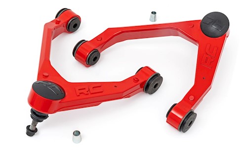 Rough Country Red Forged Upper Control Arms OE Upgrade Chevy/GMC 1500 07-18 LARGE