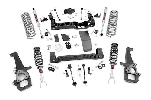 Rough Country 6 In Lift Kit M1 Struts/M1 for Ram 1500 4WD 2012-2018 & Classic LARGE