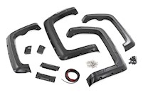 Rough Country Fender Flares Chevy Silverado 1500 14-18 6-8' Bed GB8 Mosaic Black MAIN