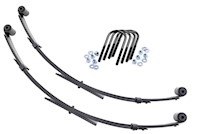Rough Country Front Leaf Springs 2.5" Lift Pair For Jeep Wrangler YJ 1987-1995 MAIN