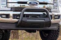 Rough Country for Ford 17-19 F-250 Bull Bar w/LED Light Bar Black B-F2017 MAIN