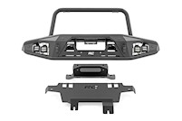 Rough Country Front Bumper Tubular w/Winch Plate for Ford Bronco 21-23 51205 MAIN