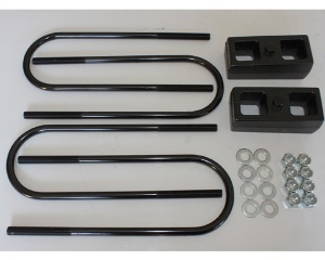 Fat Bob's Garage, Part # FBB2-1113-4UB, Dodge 2500/3500 Rear Lift Block Kit 4WD 2003-2012 MAIN