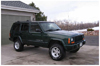 Jeep Cherokee XJ 1.5" Front Lift Kit w/1.5"-2" Adjustable Rear Shackles 1984-2001 SWATCH