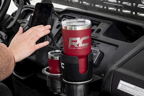 Rough Country 2 in 1 Expanding Cup and Phone Holder J5054 LARGE