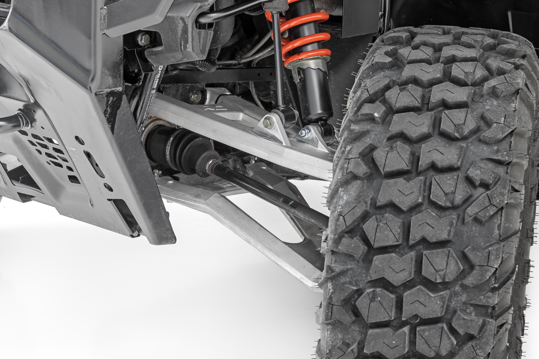 Rough Country Forged Alum High Clearance 2" Fwd Offset Control Arms w/Ball Joints | Polaris Ranger 1000XP MAIN