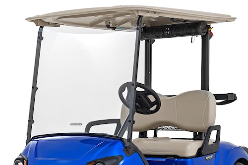 Rough Country Full Windshield Scratch Resistant Yamaha Drive2 Golf Cart 2022 LARGE