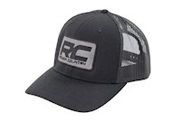 Rough Country Hat Mesh Rough Country Patch Black - Richardson 112 MAIN
