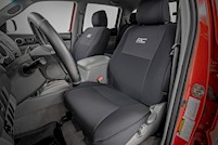 Rough Country Seat covers FR & RR Crew Cab for Toyota Tacoma 05-15 91052 MAIN