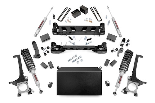Rough Country 4.5in For Toyota Suspension Lift Kit w/ N3 Struts 07-15 Tundra LARGE