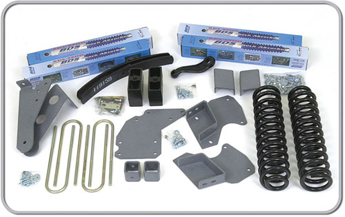 Fat Bob's Garage, BDS Part #533H, Mazde Pickup 4" Front 3.5" Rear Suspension System 4WD 1994-1997 LARGE