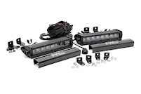 Rough Country for Ford 8in LED Grille Kit | Black Series 17-19 F-250 Lariat MAIN