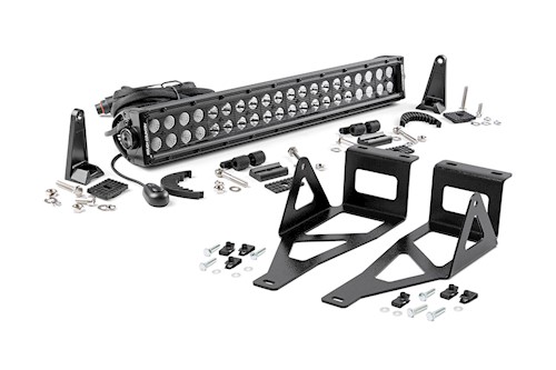 Rough Country for Ford 20in LED Bumper Kit | Black Series 05-07 F-250/350 70665 LARGE