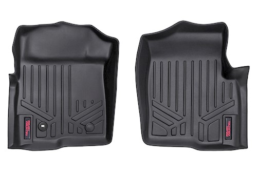 Rough Country Heavy Duty Floor Mats [Front] - 04-08 for Ford F-150 M-5041 LARGE