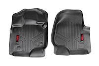 Rough Country Heavy Duty Floor Mats [Front | 2pc] - 15-20 for Ford F-150 M-5151 MAIN