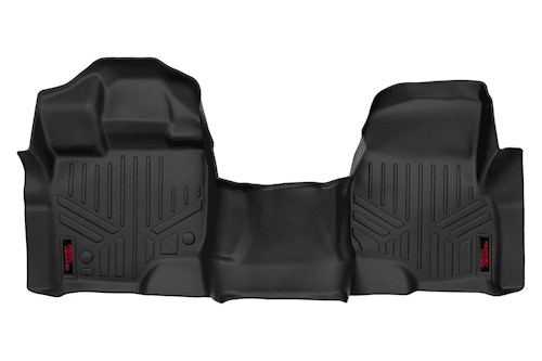 Rough Country Heavy Duty Floor Mats [Front | 1pc] - 15-20 for Ford F-150 M-5115 LARGE