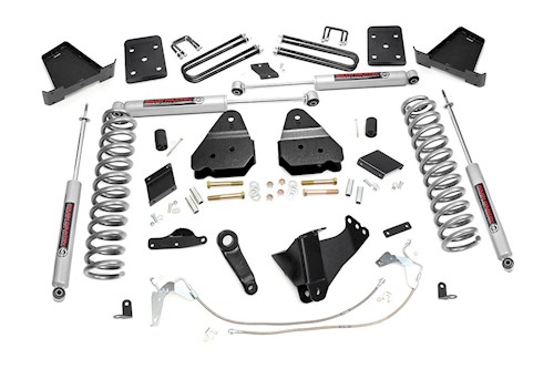 Rough Country 6in for Ford Suspension Lift Kit 11-14 F-250 4WD | Gas | Overloads LARGE