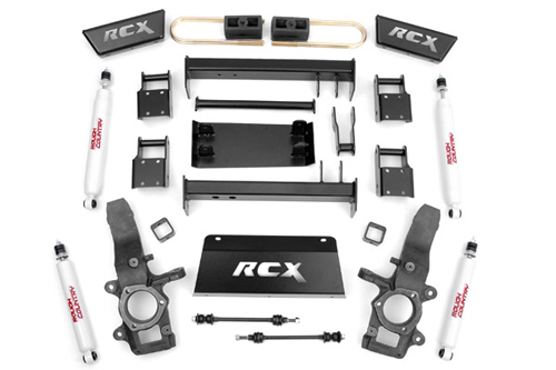 Fat Bob's Garage, Rough Country Part #476.2, Ford F-150 4-5" Lift Kit 4WD 1997-2003 LARGE
