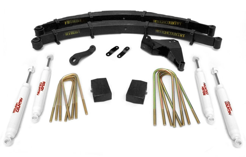 Fat Bob's Garage, Rough Country Part #494.2, Ford F250/350 Super Duty 4" Lift Kit 4WD 1999 LARGE