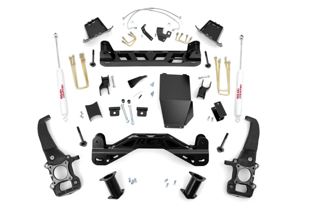 Fat Bob's Garage, Rough Country Part #576.2, Ford F150 4WD 6" Suspension Lift Kit 4WD 2004-2008 LARGE