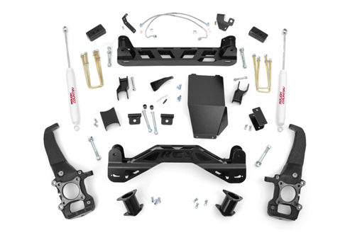 Fat Bob's Garage, Rough Country Part #577.2, Ford F150 4" Suspension Lift 4WD 2004-2008 LARGE