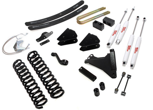 Fat Bob's Garage, Rough Country Part #594.2, Ford F250/350 Super Duty 6" Radius Drop Suspension 4WD 2008-2010 LARGE