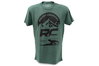 Rough Country T-Shirt RC Mountains Forest Green SM -84094SM MAIN