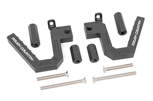 Rough Country For Jeep Front Aluminum Grab Handles 07-18 Wrangler JK 6507 LARGE