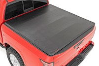 Rough Country Soft Tri-Fold Bed Cover 5' Bed for Nissan Frontier 05-21 41805500 MAIN